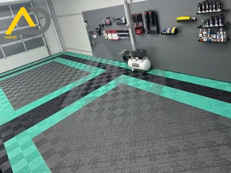  Plastic Car Detailing - Garage Floor Tiles Grey 40x40 