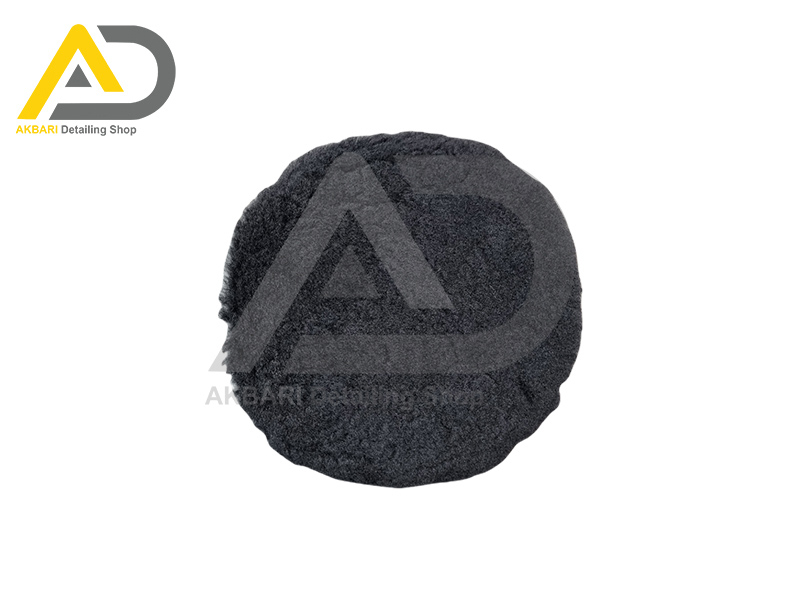  وول پد پوست بره مشکی مدل Lambskin Polishing Pad 160mm 