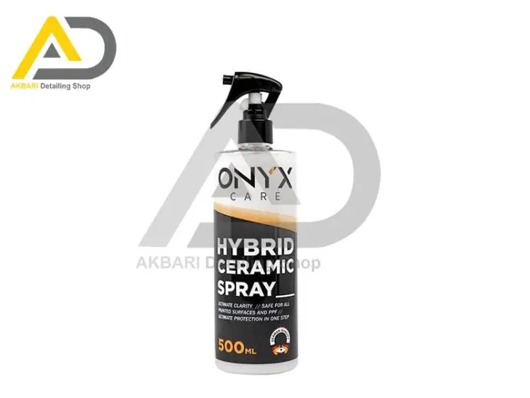 اسپری سرامیک هیبرید 500 میلی‌لیتری اونیکس مدل Onyx Care Hybrid Ceramic Spray
