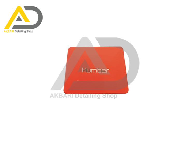 کاردک اجرای کاور نرم دو لبه قرمز هامبر مدل Humber Soft Material Double Sided Scraping A37Red