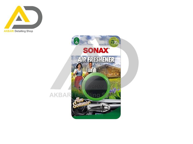  خوشبوكننده پنلی با رایحه آلم سمر سوناكس مدل Sonax Air Freshener Alm Sommer 