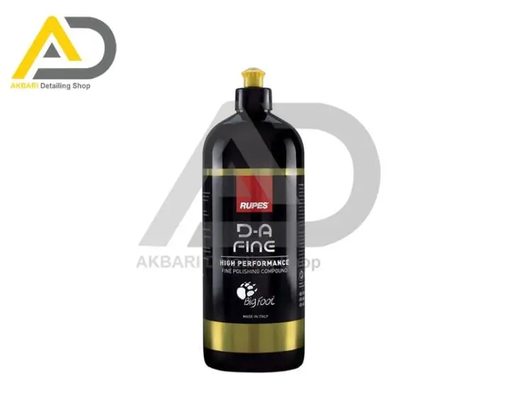 مایع پولیش نرم دوآل اکشن 1 لیتری روپس مدل Rupes High Performance Fine Polishing Compound DA Fine 9.DAFine