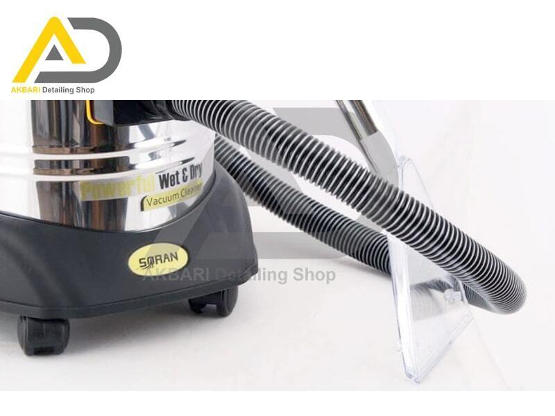  جاروبرقی تک موتور آب و خاک گرین مدل Soran Vacuum Cleaner Wet & Dry D201 