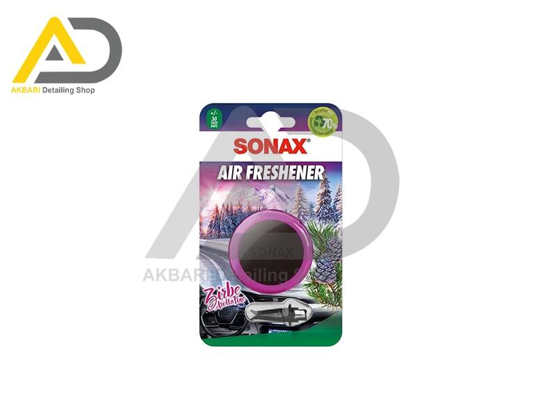  خوشبوكننده پنلی با رایحه کاج آرولا سوناكس مدل Sonax Air Freshener Arolla Pine 