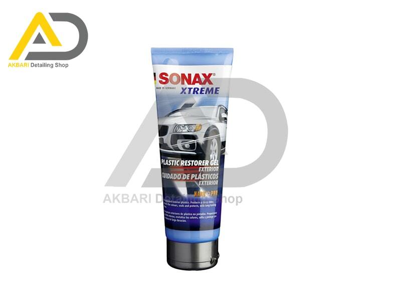  ژل بازساز سطوح پلاستیکی خارجی اکستریم سوناکس مدل Sonax Xtreme Plastic Restorer Gel Exterior 250ml 