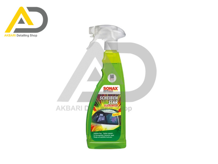 اسپری شیشه پاک کن 750 میلی لیتری سوناکس مدل Sonax Glass Cleaning Star 750ml