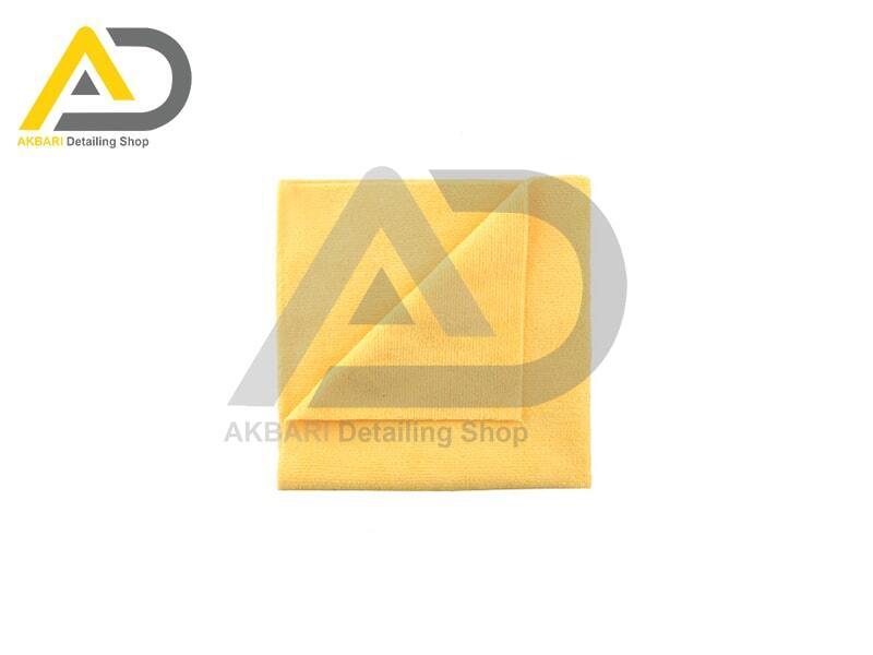 دستمال حوله‌ای مايكروفايبر پولیش ویت آس مدل WithUs Premium Quality Microfiber Towel 40*40mm 350GSM 
