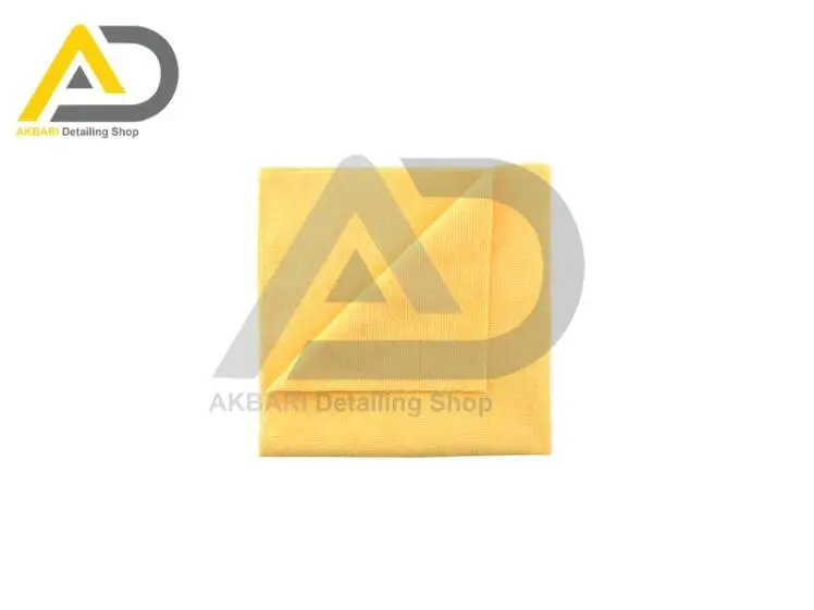 دستمال حوله‌ای مايكروفايبر پولیش ویت آس مدل WithUs Premium Quality Microfiber Towel 40*40mm 350GSM