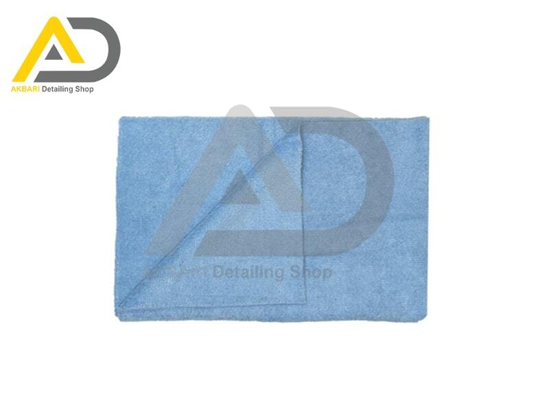  دستمال مايكروفايبر آبی بدون لبه سورین بو مدل Surainbow Microfiber Cloth Edgeless 4060mm 