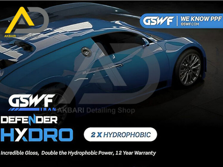کاور محافظتی پی پی اف شفاف خودرو GSWF مدل Defender Hydro