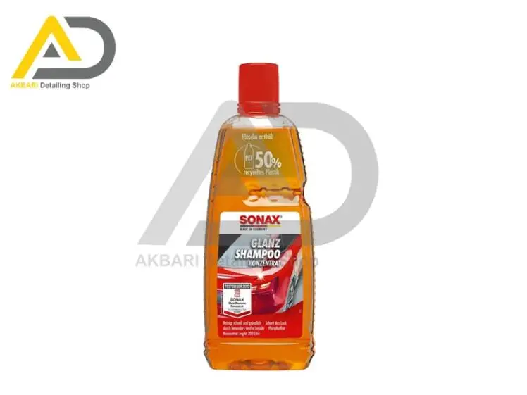 شامپو براق کننده غلیظ یک لیتری سوناکس مدل Sonax Gloss Shampoo Concentrate 1L