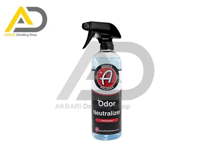 اسپری خنثی کننده بوی نامطبوع داخل خودرو 473 میلی لیتری آدامز مدل Adams Odor Neutralizer (Fresh Scent) 473ml