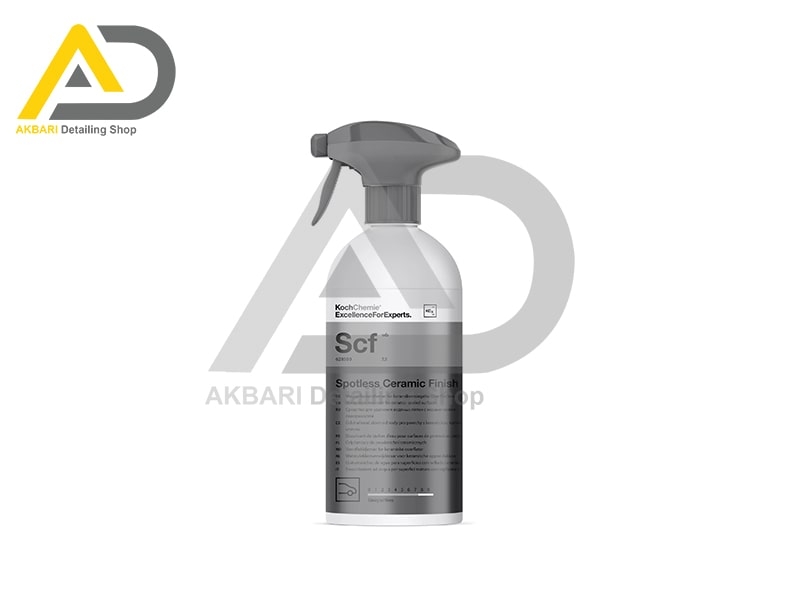  اسپری از بین برنده لکه آب کوکمی-کخ کیمی مدل Koch Chemie Scf Spotless Ceramic Finish 500ml 