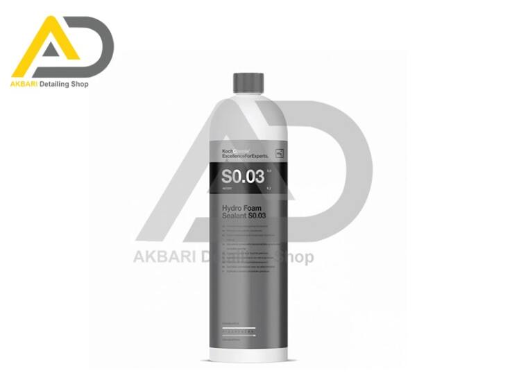 مایع کنستانتره محافظ و آبگریزکننده 1 لیتری کخ کیمی- کوکمی مدل KochChemie Hydro Foam Sealant SO.03
