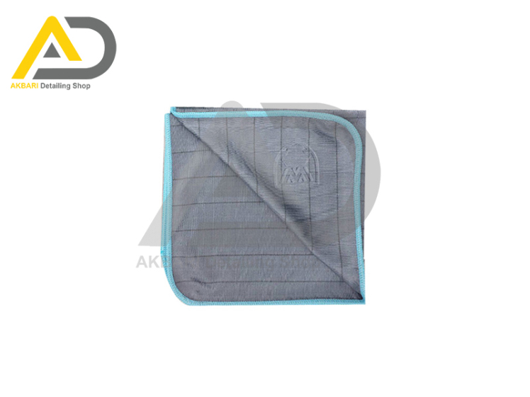 دستمال کربن مخصوص شیشه ماشین ویت آس مدل WithUs Premium Carbon Window Cloth 40x40cm 350gsm