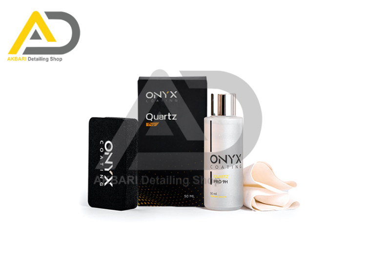 سرامیک بدنه خودرو کوارتز پرو اونیکس مدل Onyx Coating Quartz Pro Ceramic Coating 9H 50ml