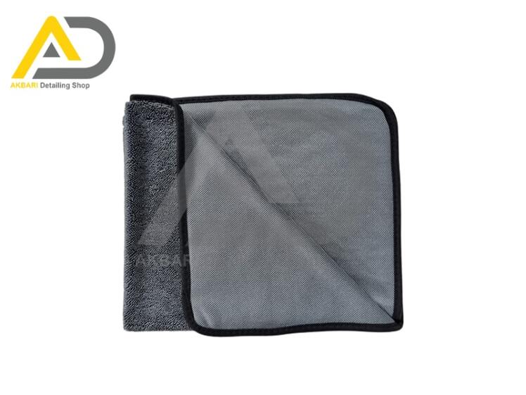 حوله خشک کن مايكروفايبر لبه دار سورین بو مدل Surainbow Braid Microfiber Towel 60x50-600gsm