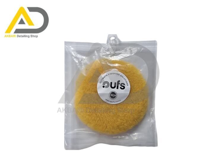 پد پولیش پوست بره زبر 160 میلی‌متری یو اف اس مدل UFS Lambskin Polishing Pad 160