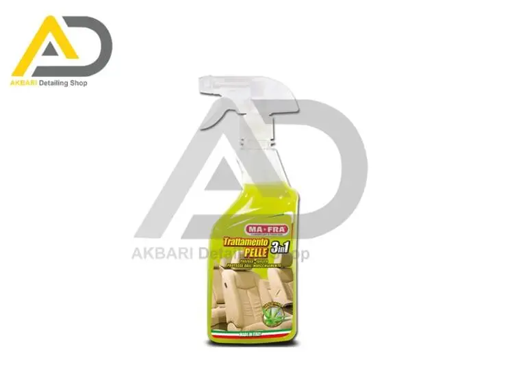 مایع سه کاره چرم 500 میلی‌لیتری مفرا Leather Care 3in1