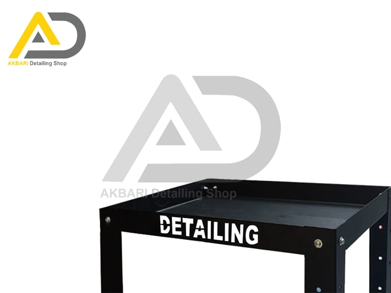 میز ترولی اقتصادی سه طبقه مشکی