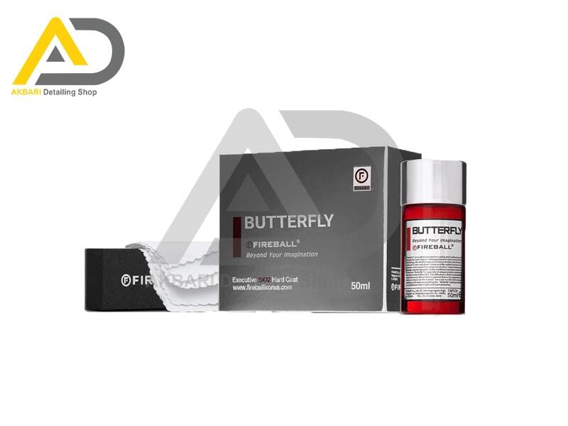  سرامیک بدنه خودرو 50 میلی‌لیتری فایربال مدل FIREBALL ceramic coating Butterfly 