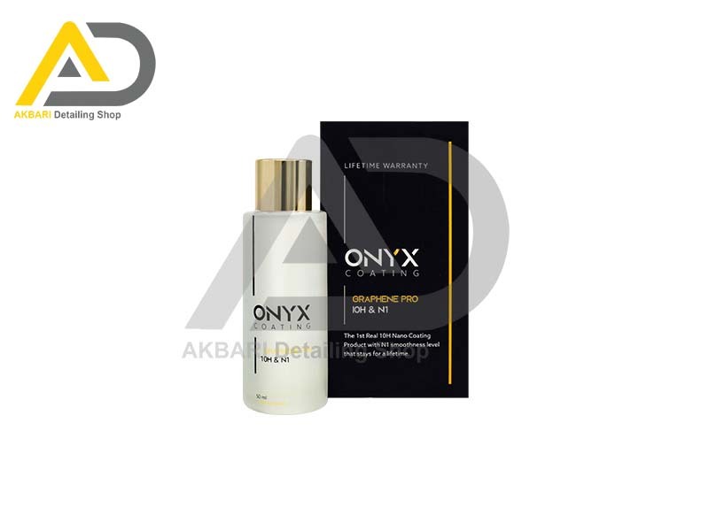  سرامیک بدنه خودرو گرافین پرو اونیکس مدل Onyx Coating Graphene Pro Ceramic Coating 10H N1 50ml 