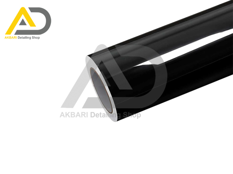 كاور مشكی پیانویی آكس وینیل مدل Axevinyl Piano Black G5001