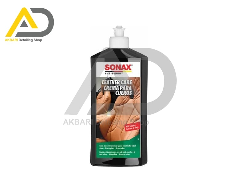 لوسیون تمیزکننده و محافظ چرم 500 میلی لیتری سوناکس مدل Sonax Leather Care Lotion 500ml