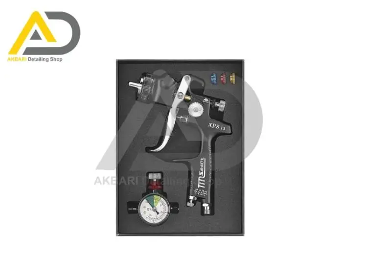 پیستوله xps استار مشکی همراه با گیج فشار سنج 1.3mm