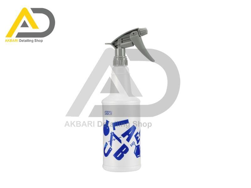  ظرف اسپری پاشش مایعات طوسی اس جی سی بی مدل SGCB Chemical Resistant Gray Sprayer with Bottle SGGD386 