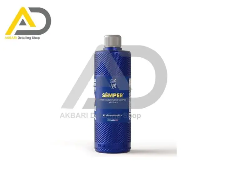 شامپو اقتصادی کنستانتره مخصوص خودرو 500 میلی‌لیتری SEMPER لابوکاسمتیکا مفرا مدل Labocosmetica #SEMPER 500ml