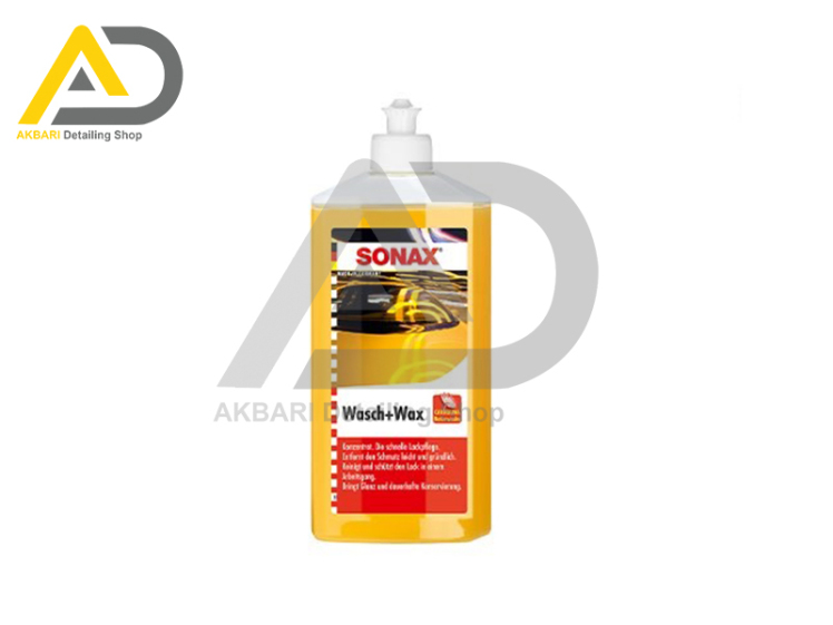 شامپو واکس 500 میلی‌ لیتری سوناکس مدل Sonax Wash & Wax 500ml