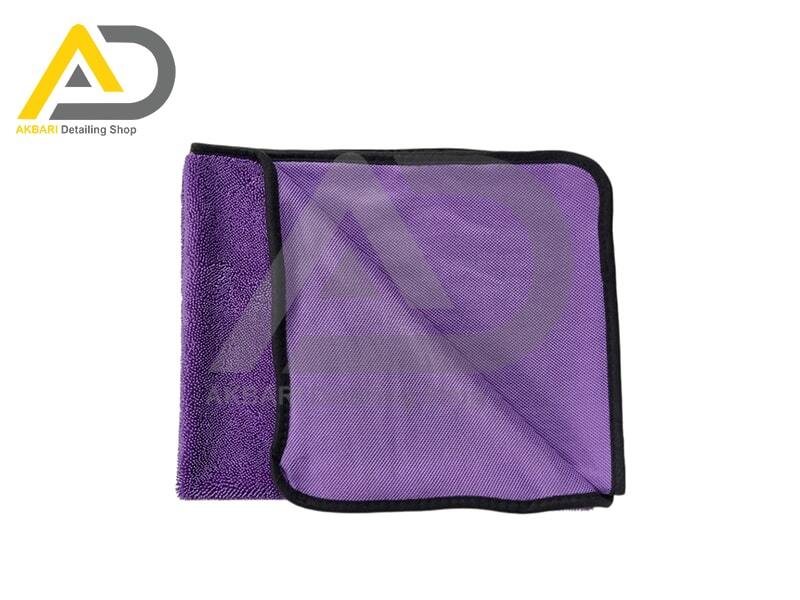  حوله خشک کن مايكروفايبر لبه دار سورین بو مدل Surainbow Braid Microfiber Towel 60x50-600gsm 