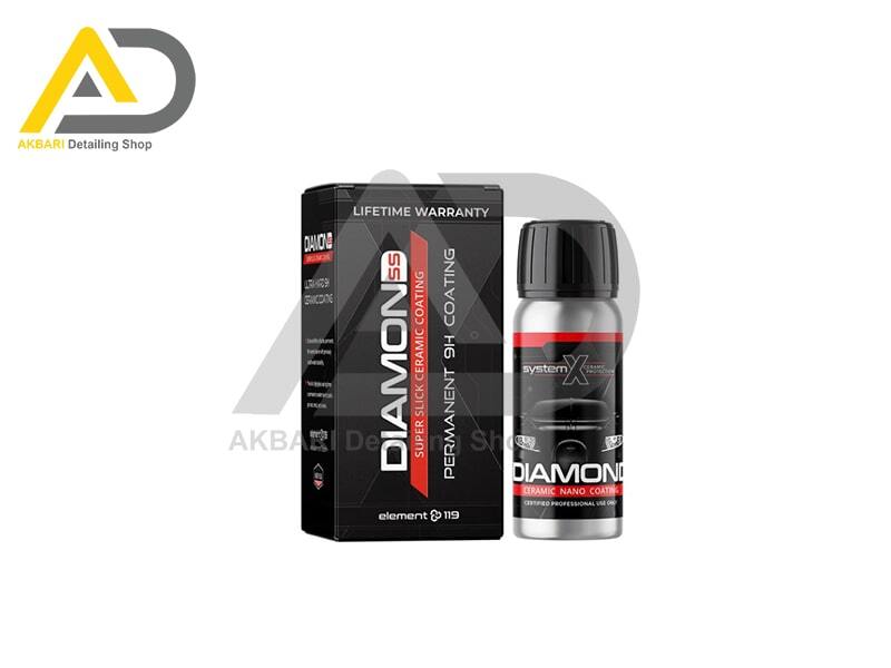  سرامیک بدنه خودرو دایموند اس اس سیستم ایکس مدل System X Diamond SS Ceramic Nano Coating 65ml 