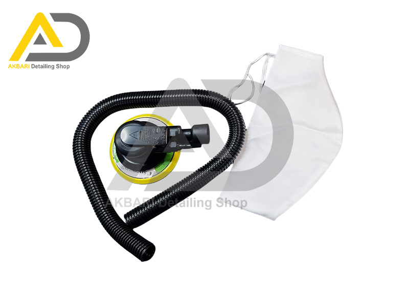  سندر بادی وکیوم دار 150 میلی‌متری لئوتک مدل Leotek Air Pneumatic Polisher 