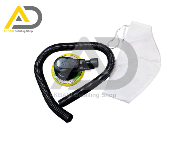 سندر بادی وکیوم دار 150 میلی‌متری لئوتک مدل Leotek Air Pneumatic Polisher