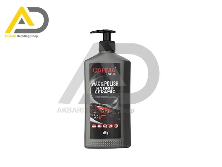 واکس و پولیش هایبرید سرامیک 500 گرمی کارماکر مدل Wax & Polish Hybrid Ceramic