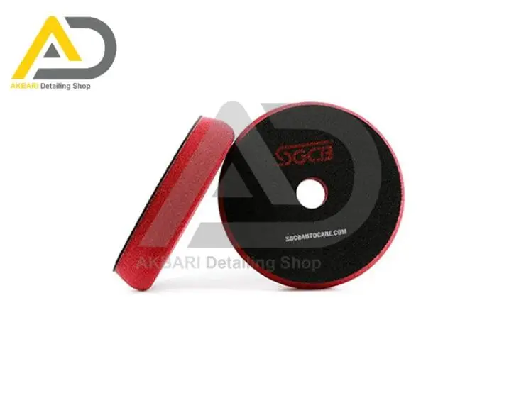 پد پولیش متوسط زرشکی 130 میلی‌متری SGCB 