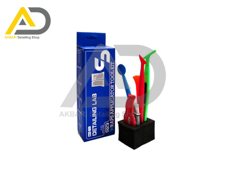 ست ابزارآلات اجرای کاور و پی پی اف اس جی سی بی مدل SGCB Wraps Applicator Tool Kit