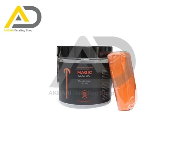 خمیر کلی زبر نارنجی سورین بو مدل Surainbow Magic Clay Bar Heavy Orange T506