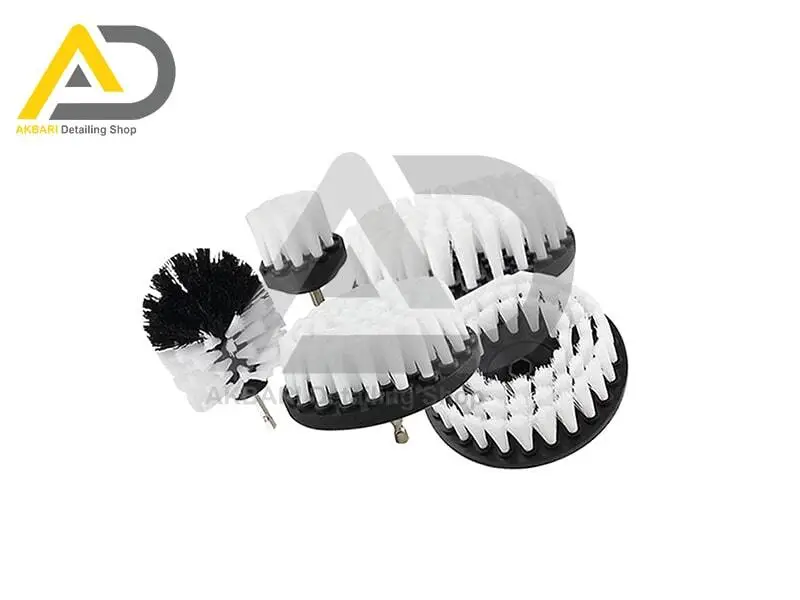  كیت پنج عددی فرچه سر دریلی سورین بو مدل Surainbow Drill Brushes 5 Set white 