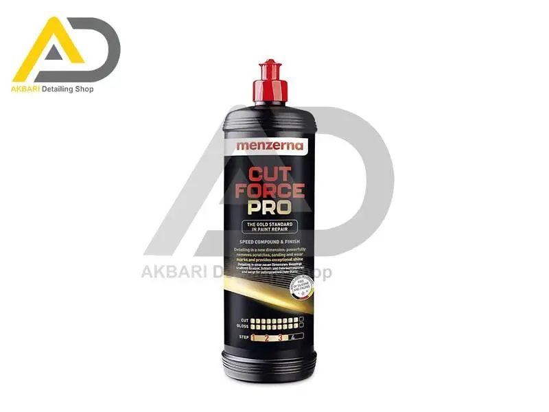  پولیش زبر تک مرحله یک لیتری منزرنا مدل Menzerna Cut Force Pro 1L 