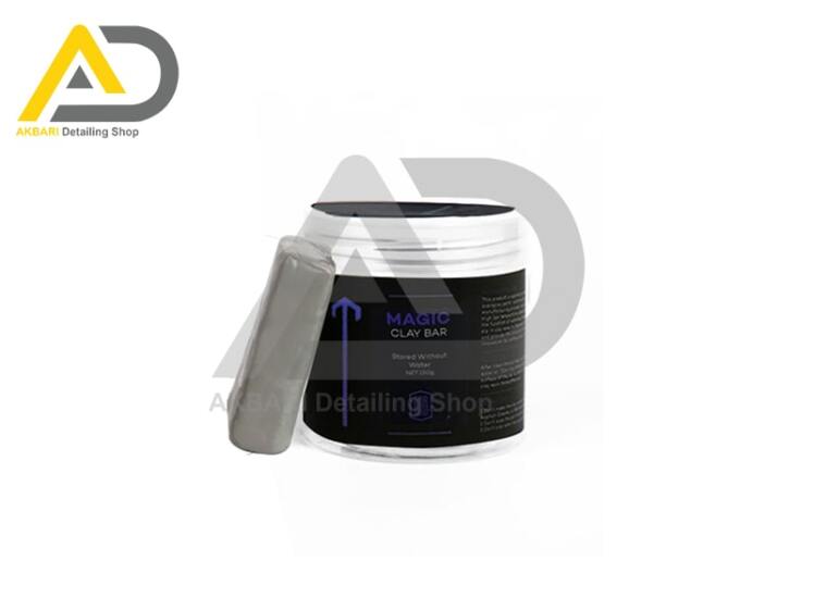 خمیر کلی زبر طوسی سورین بو مدل Surainbow Magic Clay Bar Heavy Gray t511