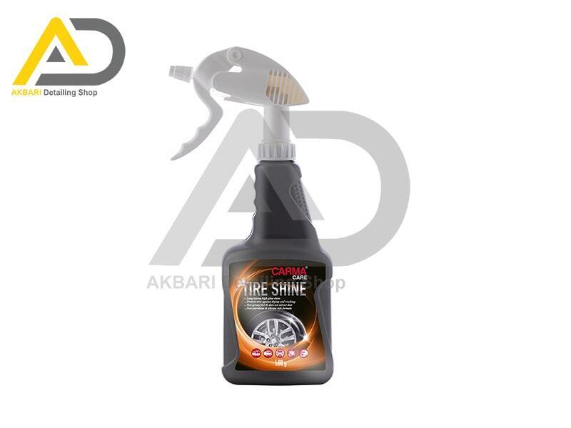  اسپری براق کننده لاستیک 500 گرمی کارماکر مدل Carma Care Tire Shine 