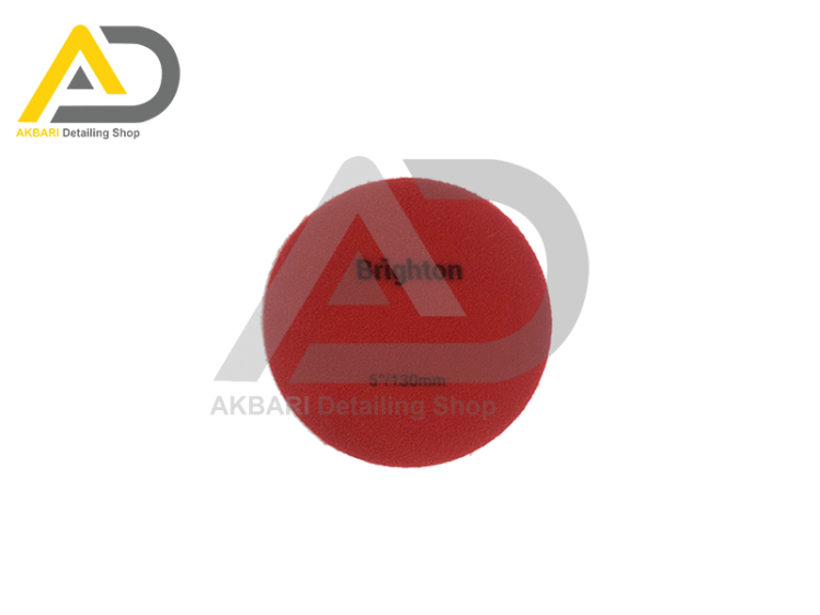 پد نمدی مخصوص پولیش شیشه 125 میلی‌متری برایتون مدل Brighton Glass Buffing Pad 125mm